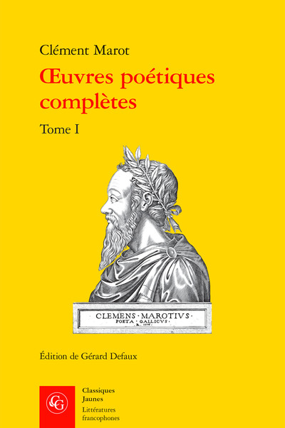 Oeuvres poétiques complètes - Volume 1