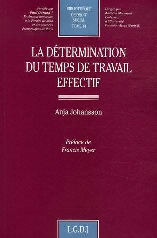 La Determination Du Temps De Travail Effectif