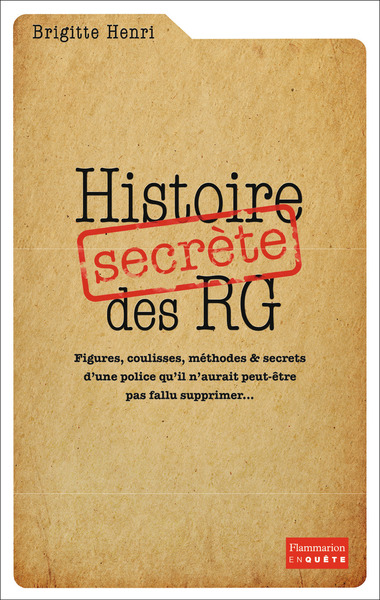 Histoire secrète des RG