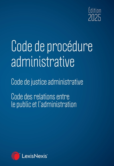 Code De Procédure Administrative 2025