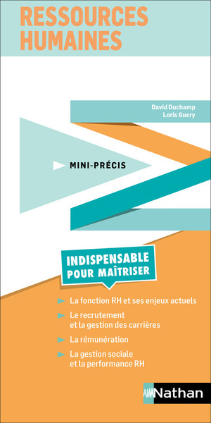 Ressources humaines - Mini-Précis - David Duchamp