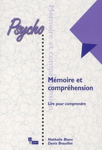 Memoire Et Comprehension