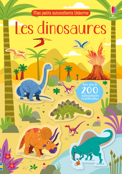 Les Dinosaures - Mes Petits Autocollants Usborne