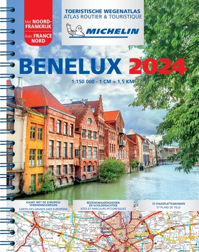 Atlas Benelux 2024 (A4-Spirale) - Xxx