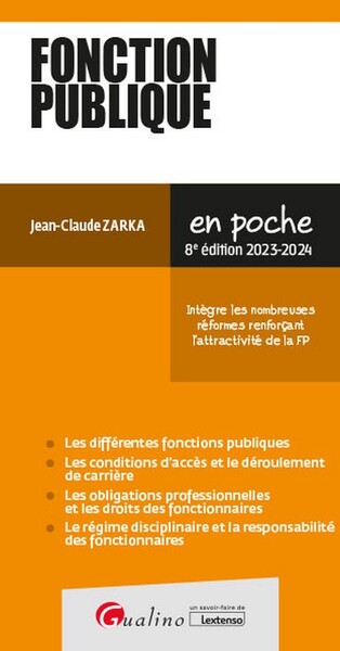 Fonction publique - Jean-Claude Zarka