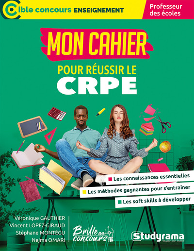 Mon cahier pour réussir le CRPE (avec Brille au concours)