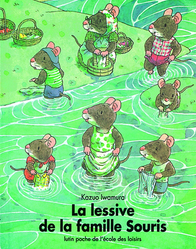 La Lessive De La Famille Souris - Kazuo Iwamura