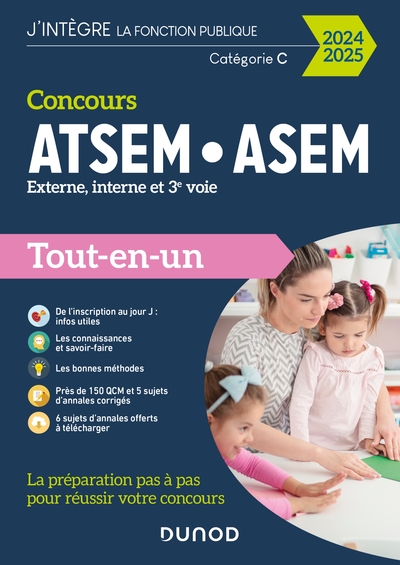 1 - Concours ATSEM ASEM  - Tout-en-un - 2024-2025