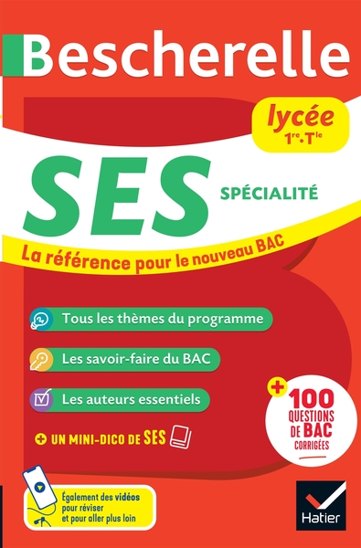 Bescherelle Lycée  - Ses  1re, Tle Nouveau Bac, Tout Le Programme De Spécialité En Ses - Denis Martin, Thomas Dautais, Sarah Conquer, Sophie Jeandin, Cécile Gauron