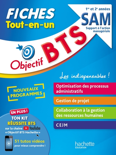 Objectif BTS SAM - Fiches Tout-en-un - Anne Christine Dray