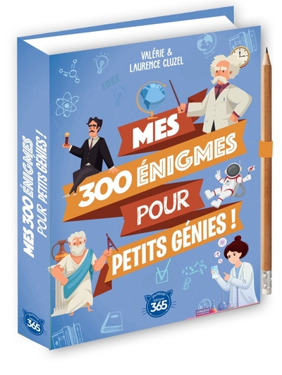 Mes 300 Énigmes Pour Petits Génies - Laurence Cluzel, Valérie Cluzel