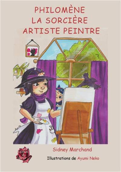 Philomène la sorcière artiste peintre