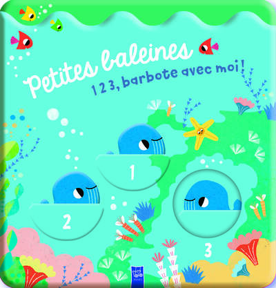 Petites baleines - Livre bain