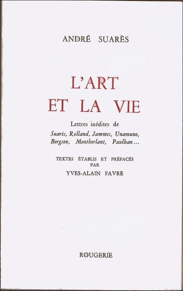 L'Art Et La Vie