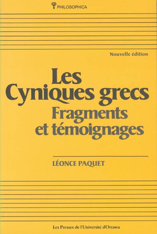 Les Cyniques grecs