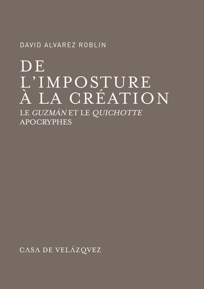 De l'imposture à la création - David Alvarez Roblin