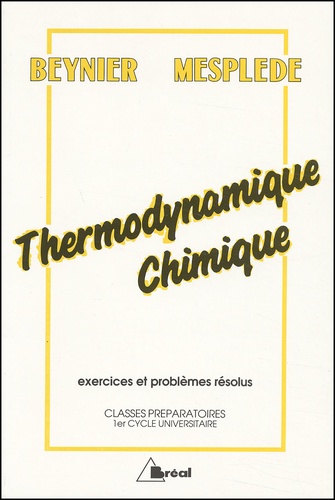 Thermodynamique chimique