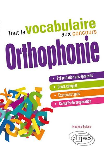 Tout le vocabulaire au concours d’orthophonie