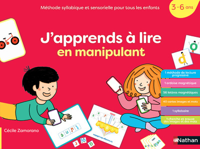 Coffret Méthode de lecture: J'apprends à lire en manipulant (3-6 ans)