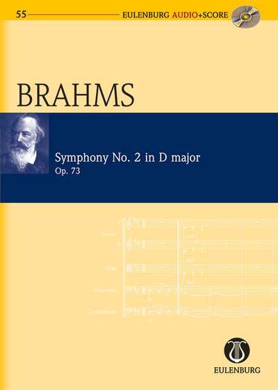 Symphonie N° 2 En Ré Majeur, Op. 73. Orchestra. Partition D'Étude. - Johannes Brahms