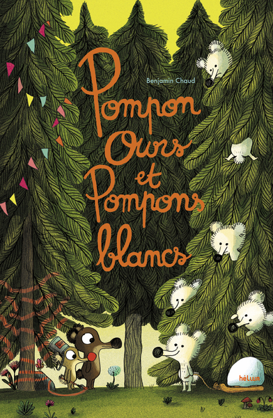 Pompon ours et Pompons blancs