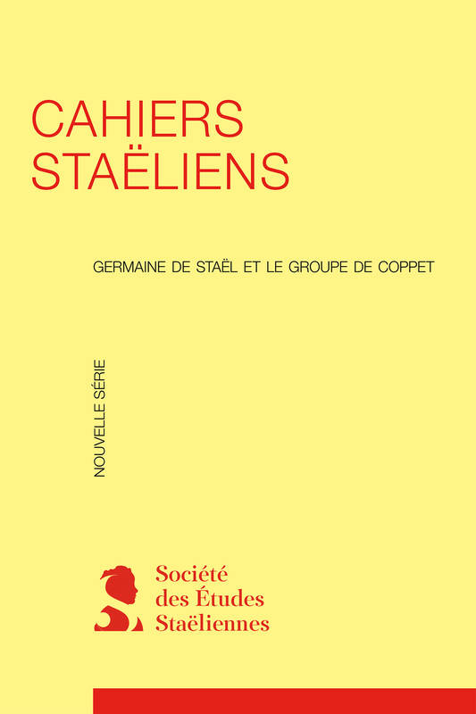 Cahiers staëliens - Collectif