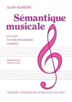 Sémantique musicale - Alain Daniélou