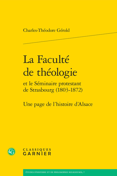 La Faculté de théologie