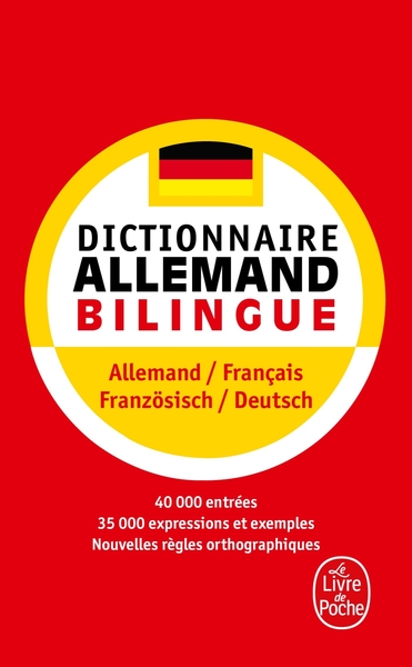 Dictionnaire De Poche Allemand Bilingue, Livre