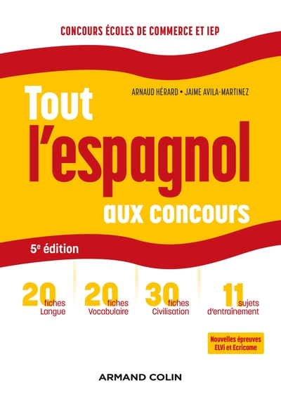 Tout l'espagnol aux concours - 5e ed.