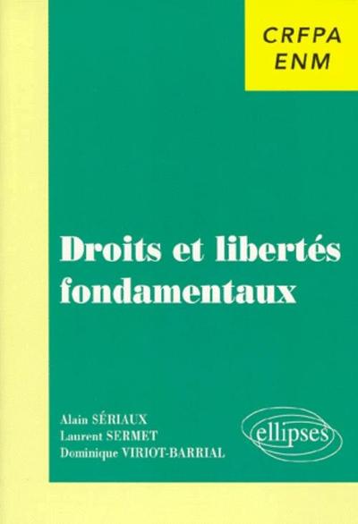 Droits et libertés fondamentaux