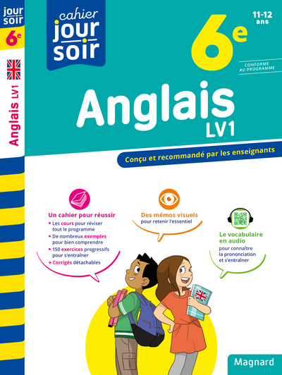 Anglais 6e LV1 - Cahier Jour Soir