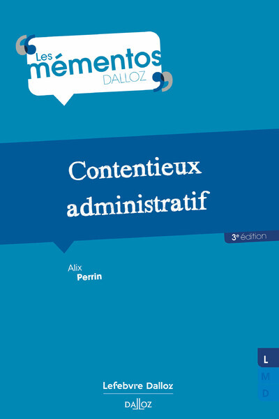 Contentieux administratif. 3e éd.