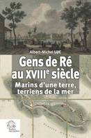 Gens de Ré au XVIIIe siècle