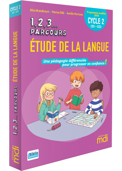 1,2,3 Parcours - Etude De La Langue Ce