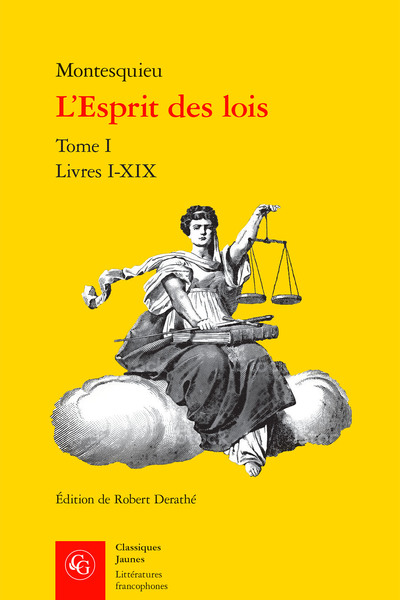 L'Esprit des lois - Volume 1