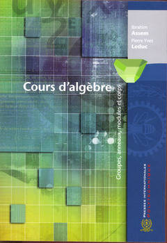 Cours D'Algebre - Assem Ibrahim