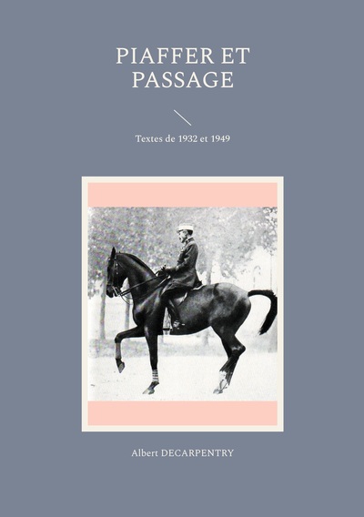 Piaffer et passage