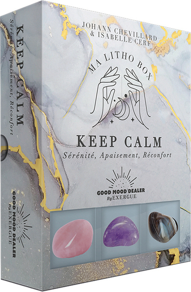 Coffret Ma Litho Box - Keep Calm (Sérénité, Apaisement, Réconfort) - Johann Chevillard, Isabelle Cerf