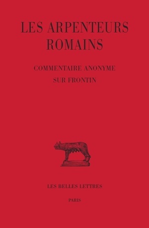 Les arpenteurs romains Volume 3