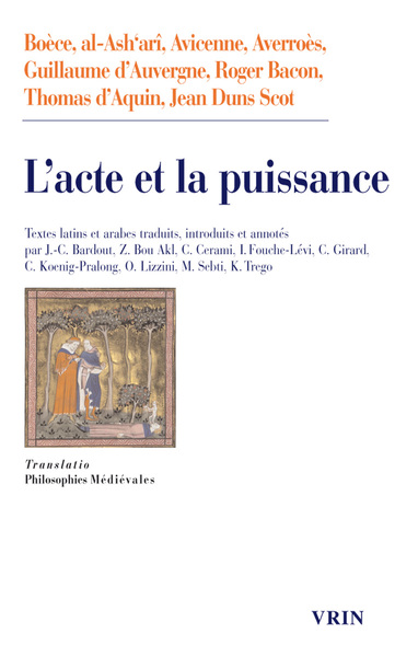 L'acte et la puissance - Guillaume d'Auvergne