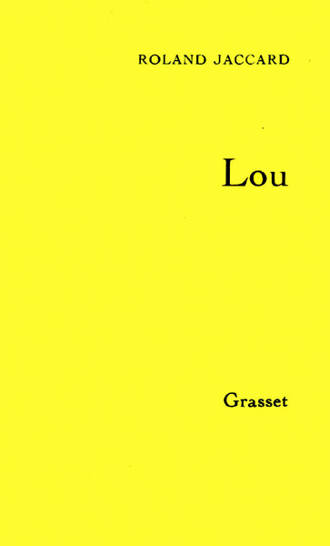 Lou, Autobiographie Fictive De Lou Andréas-Salomé