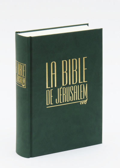 La Bible de Jérusalem - Compacte reliée verte - EBAF