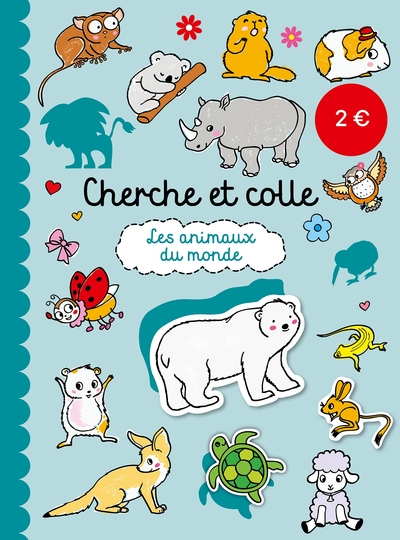 Cherche et colle - Les animaux du monde