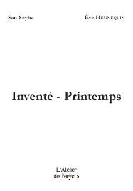 Inventé-printemps