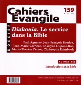 Cahiers Evangile N° 159 Mars 2012 Volume 159