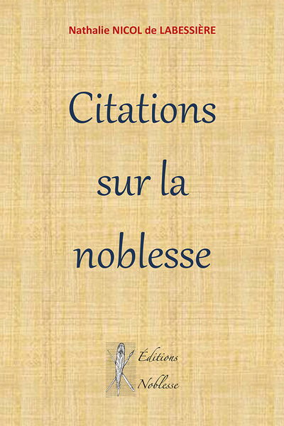 Citations sur la noblesse