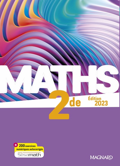 Maths 2de (2023) - Manuel Élève