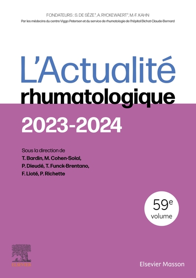 L'Actualité rhumatologique 2023-2024