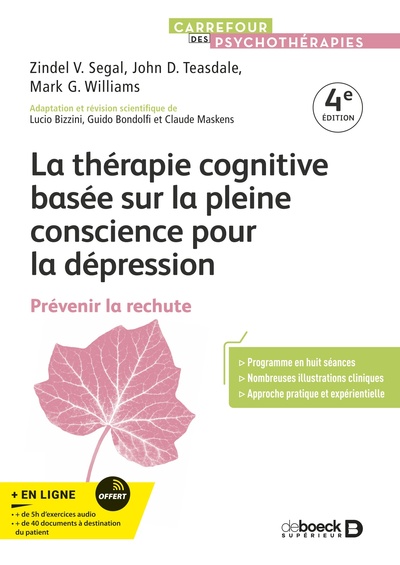 La thérapie cognitive basée sur la pleine conscience pour la dépression